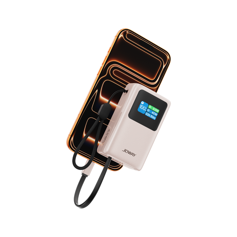 JP368自帶線45W移動(dòng)電源_移動(dòng)電源_深圳市喬威電源有限公司